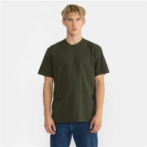 RVLT / Revolution Loose fit Tshirt With our Brand R on Back Mand Army Kortærmede T-shirts Loose Fit Str XXL - Polyester hos Magasin