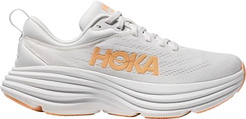 HOKA Bondi 8 Kvinde White / Cantaloupe Sneakers Str 38 - hos Magasin