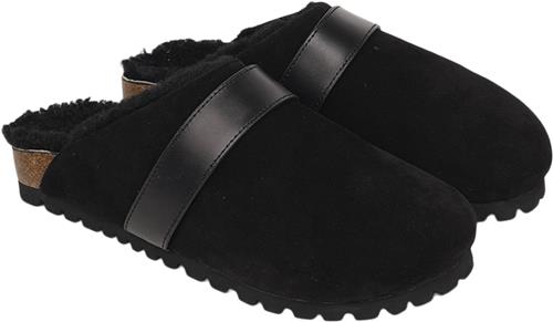 Se Lovelies Chirripo Closed Curly Shearling Kvinde Black / Black Slip-ins Str 39 - Uld hos Magasin ved Magasin