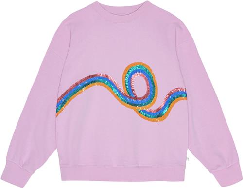 Molo Maxi Str 8 år / 128 cm - Lilla Sweatshirts Bomuld hos Magasin