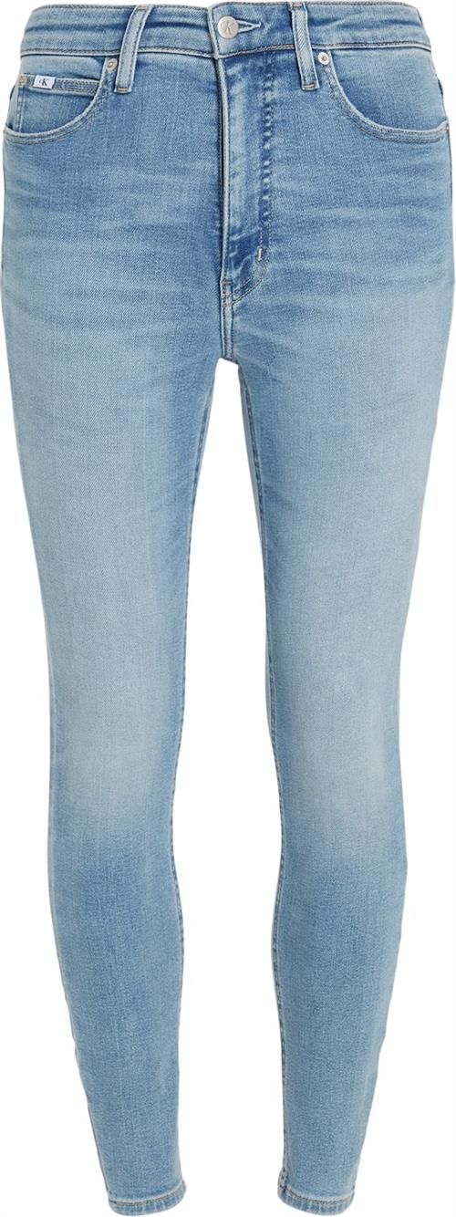 Calvin Klein High Rise Super Skinny Ankle Kvinde 1aa Skinny Jeans Str 25/NI - hos Magasin