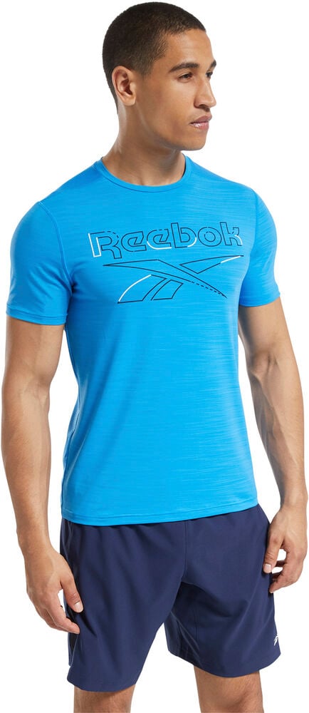 Se Reebok Workout Ready Tshirt S - T-shirts Nylon hos Magasin ved Magasin