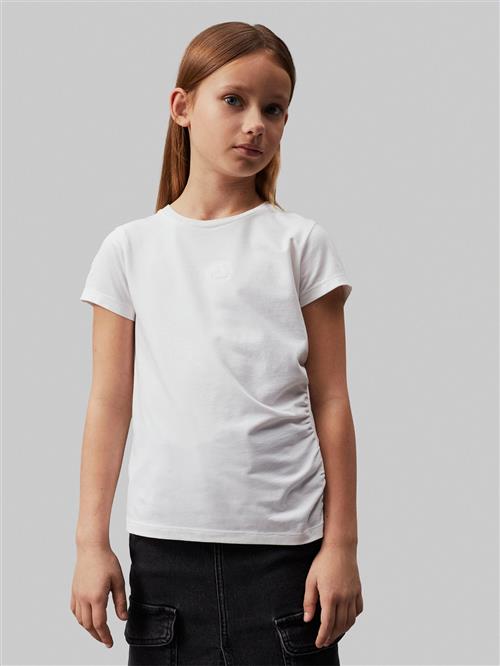 Calvin Klein Soft Drape SS Tshirt Str 8 år - Yaf Kortærmede T-shirts hos Magasin