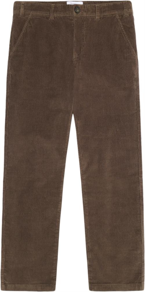 Se Knowledge Cotton Apparel Chuck Regular Corduroy Chino Pants Gots/vegan Mand Demitasse (Brown) Chinos Str 36/34 - Bomuld hos Magasin ved Magasin