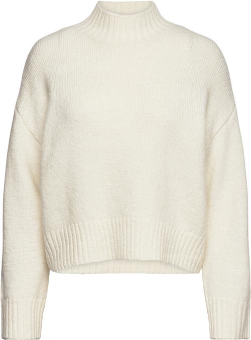 Se Rosemunde Chunky Knit Pullover Kvinde Hvid Sweaters Str S - hos Magasin ved Magasin