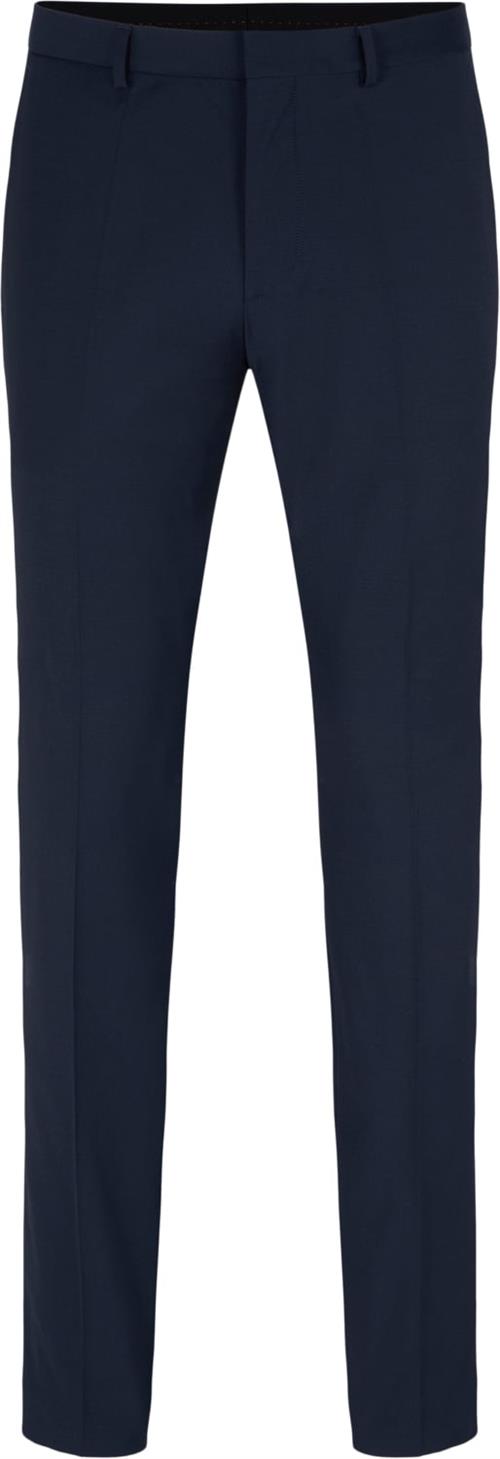 Se HUGO Hestenm204x Mand Dark Blue Chinos Str 44 - hos Magasin ved Magasin