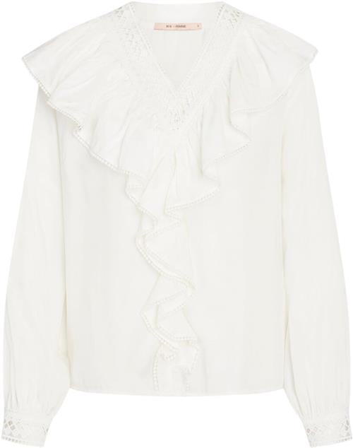 Se Rue de Femme Karma Blouse RdF Kvinde Offwhite Langærmede Bluser Str S - hos Magasin ved Magasin