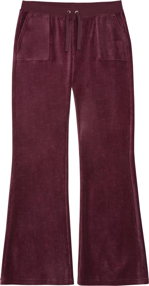 Juicy Couture Caisa Pant Kvinde Tawny Port Bukser Str XS - Velour hos Magasin