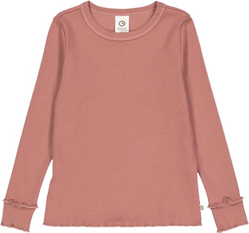 Se Müsli by Green Cotton Cozy me rib Deco l/s T Str 128 - Daydream Bluser Bomuld hos Magasin ved Magasin