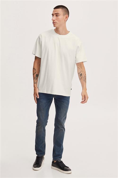 !Solid Sddanton SS Tee Mand Oatmeal Kortærmede T-shirts Str XL - hos Magasin