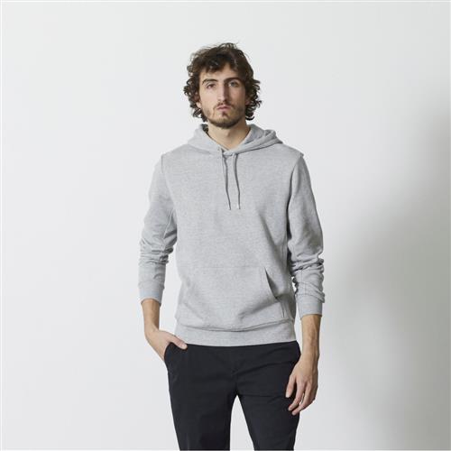 Se By Garment Makers Jones Mand Light Grey Hoodies Regular Fit Str XL - hos Magasin ved Magasin