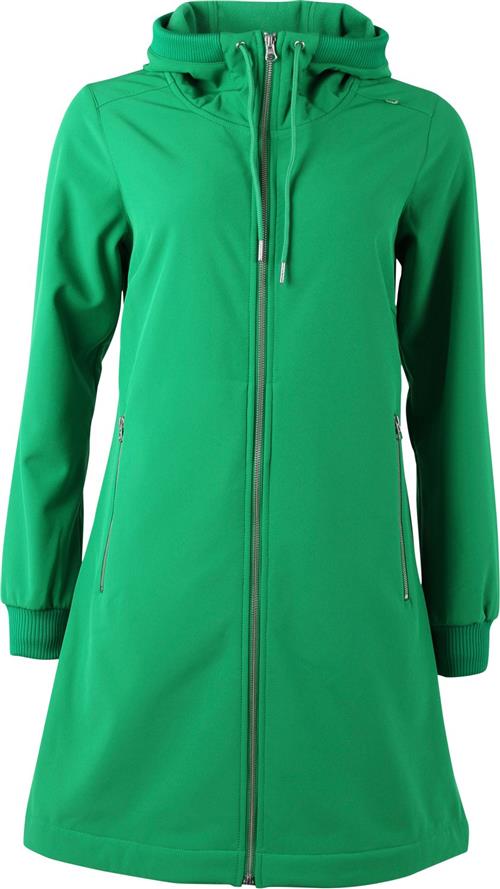 Danefæ Danejane Softshell Kvinde Grass Green Overgangsjakker Str S - Polyester hos Magasin