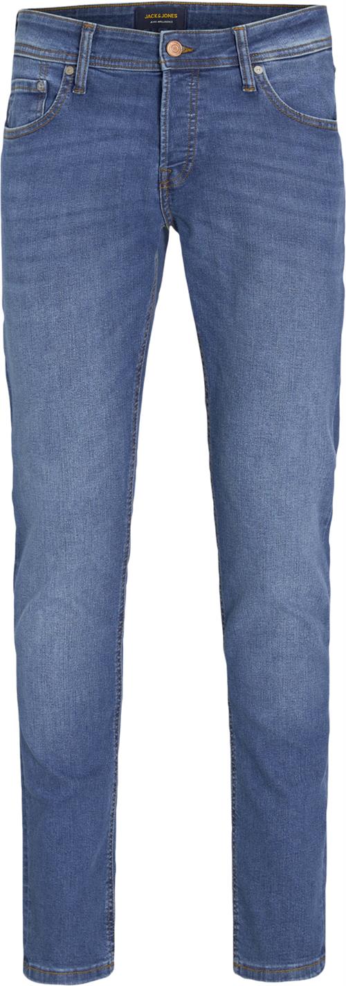 Se Jack & Jones Jjiglenn Jjoriginal SQ 223 Noos Mand Blue Denim Jeans Str "34/""34" - hos Magasin ved Magasin