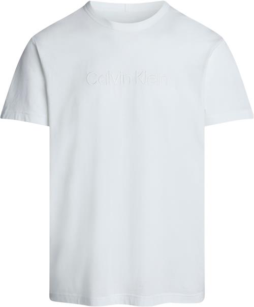 Calvin Klein S/S Crew Neck Mand White Kortærmede T-shirts Str XL - hos Magasin