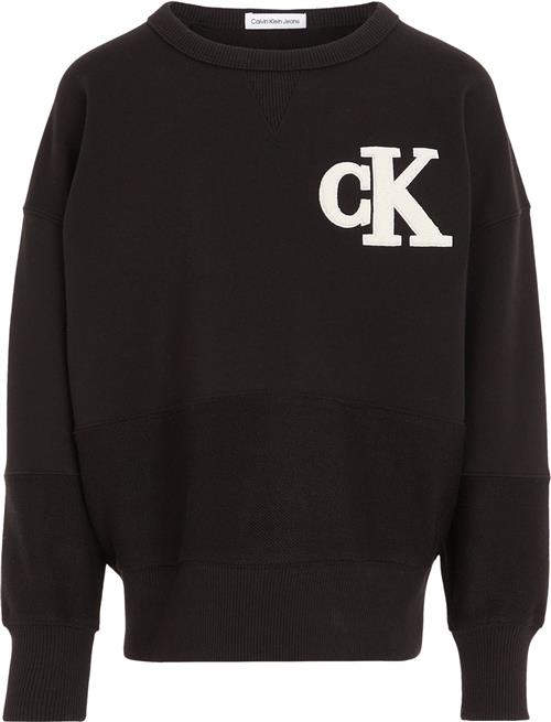 Calvin Klein Calvin Klein Jeans Crewneck Sweatshirt Str 12 år - Beh Sweatshirts Bomuld hos Magasin