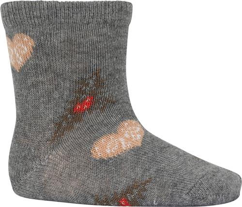 Se mpKids Christmas Socks Str 15/16 - Grå Strømper hos Magasin ved Magasin