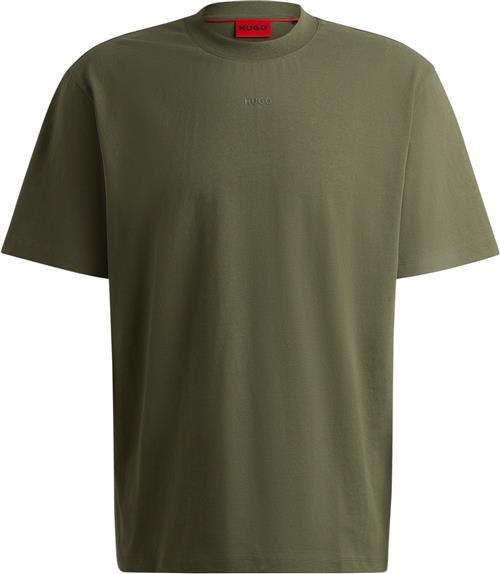 HUGO Dapolino Mand Dark Beige Kortærmede T-shirts Str XL - hos Magasin