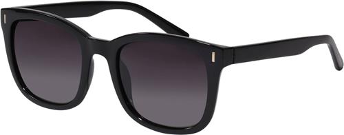 Pilgrim Katya Recycled Iconic Retro Sunglasses Black one size - Solbriller Glas hos Magasin