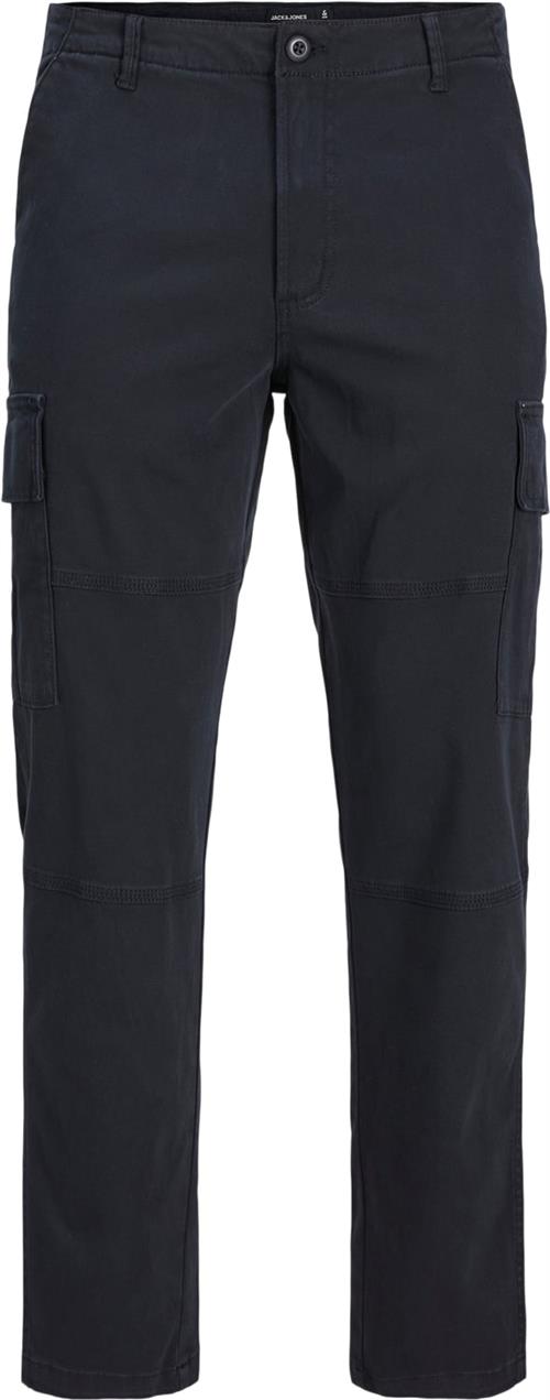 Se Jack & Jones Jpstkane Jjharlow Cargo Noos JNR Str 140 - Sort Bukser hos Magasin ved Magasin