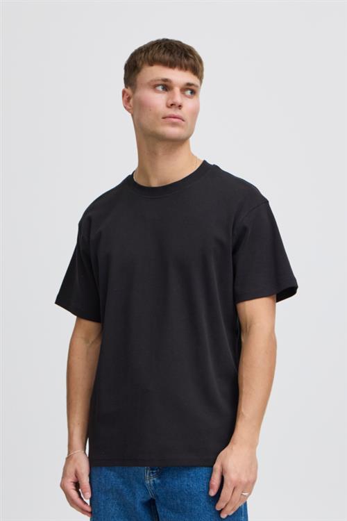 Se !Solid Sddanton SS Tee Mand True Black Kortærmede T-shirts Str S - hos Magasin ved Magasin