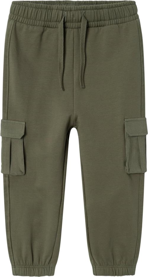 Name It Nmmneil Nreg Sweat Pant BRU Str 98 - Tea Leaf Bukser Bomuld hos Magasin