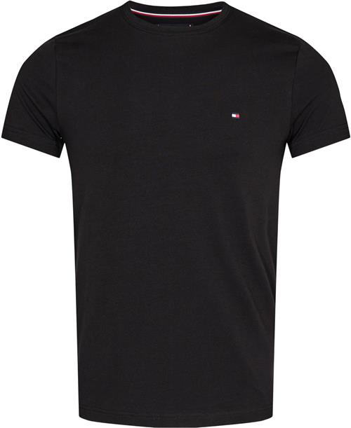 Tommy Hilfiger Core Stretch Slim Cneck TEE Mand Bds Kortærmede T-shirts Str XXL - Bomuld hos Magasin