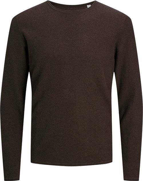 Jack & Jones Jjecooper Knit Crew Neck Noos Mand Mulch Sweaters Str XL - hos Magasin