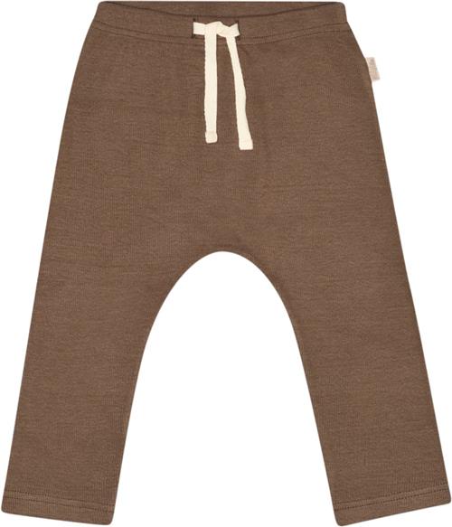 PETIT PIAO Pants Modal Str 92 cm - Chocolate Brown Bukser Bomuld hos Magasin