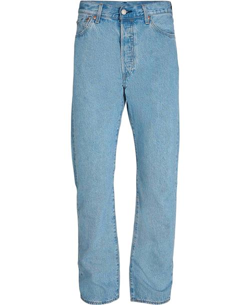 Se Levi's 501 Levisoriginal Canyon Moon Mand Light Indigo - Flat Finish Jeans Str W32 / L30 - hos Magasin ved Magasin