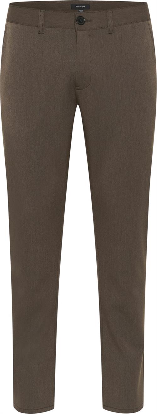 Matinique Mapristu Mand Morel Melange Chinos Regular Fit Str W29 / L32 - hos Magasin