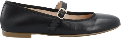 Bianco Biamadison Mary Jane Smooth Leather Kvinde Black Ballerinaer Str 39 - hos Magasin