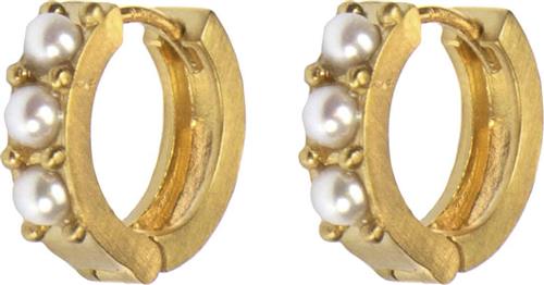 Se Hultquist Isadora Earrings Diameter: 1.5 cm - Creoler hos Magasin ved Magasin