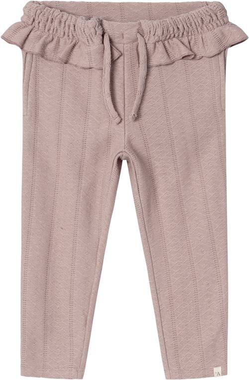 Se Lil' Atelier Nmfominas Pant LIL Str 92 - Shadow Gray Bukser Bomuld hos Magasin ved Magasin