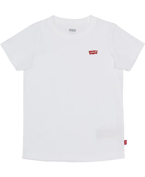 Levi's Teeshirt Str 12 år / 152 cm - White Kortærmede T-shirts Denim hos Magasin