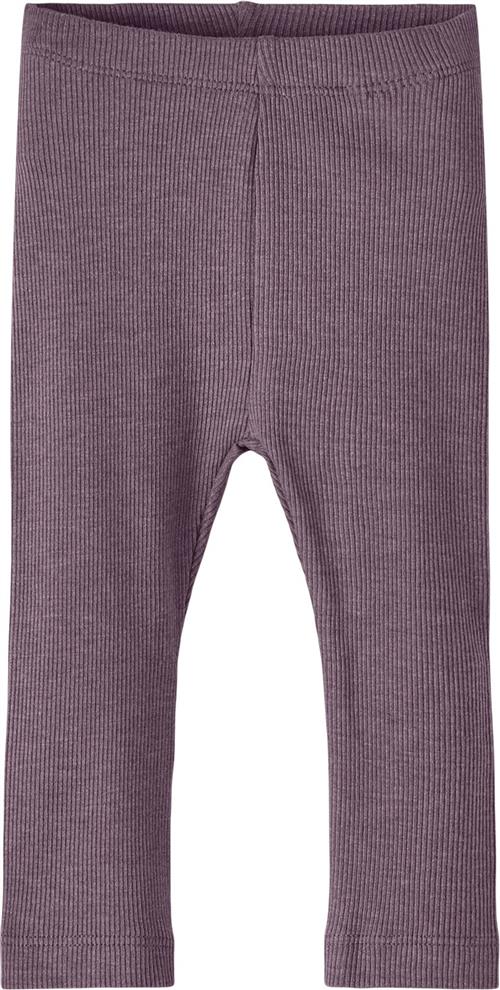 Name It Nbnkab Legging Noos Str 92 - Arctic Dusk/melange Leggings hos Magasin