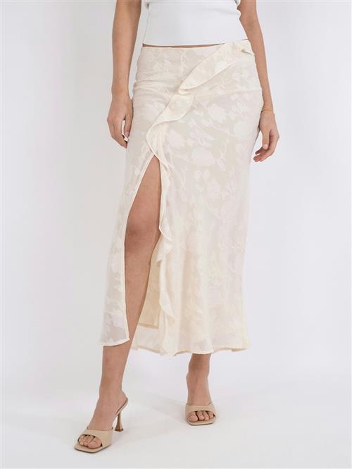 Se Neo Noir Vinza Burnout Skirt Kvinde Off White Maxi Nederdele Str 38 - hos Magasin ved Magasin