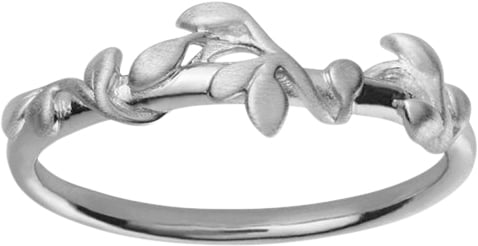 ByBiehl Jungle Ivy Ring Silver 50 - Ringe hos Magasin