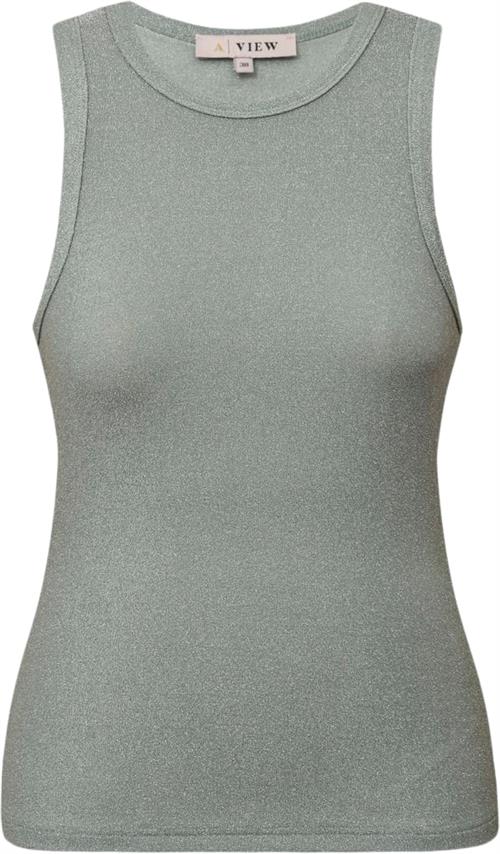 A-VIEW Eva Tank top Kvinde Mint Tanktoppe Tætsiddende Fit Str 40 - hos Magasin