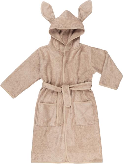 Fabelab Bathrobe Junior - Bunny - Old Rose Str Wear 5-7Y - Old Rose Morgenkåber Bambus hos Magasin