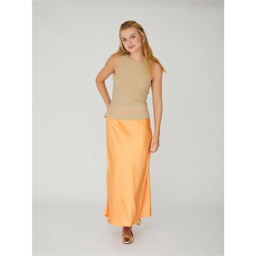 Se A-VIEW Eva Tank top Kvinde Light Yellow Toppe Tætsiddende Fit Str 38 - hos Magasin ved Magasin