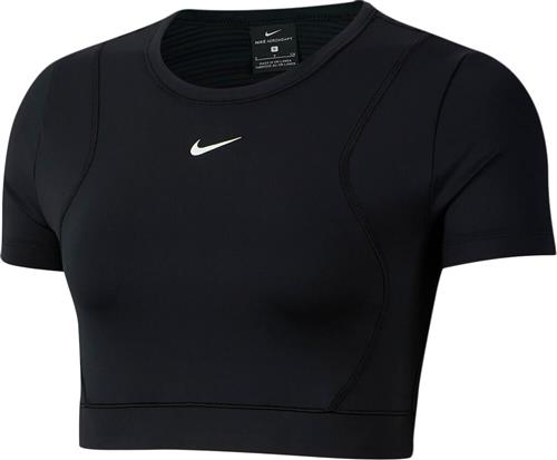 Nike Pro Aeroadapt Crop Top L - Trænings T-shirts Polyester hos Magasin