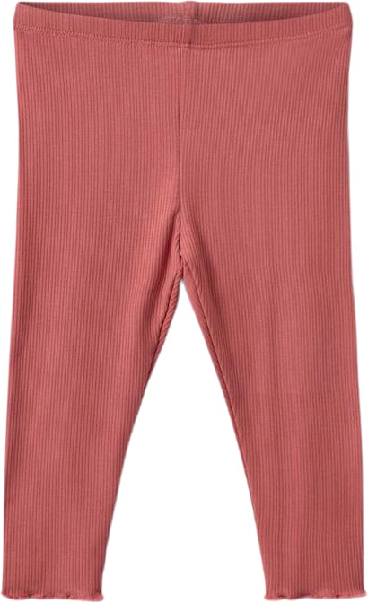 Sofie Schnoor Leggings Str 4-6 mdr / 68 cm - Coral Pink Leggings hos Magasin