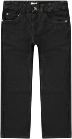 Molo Andy Str 13 år / 158 cm - Sort Jeans Bomuld hos Magasin