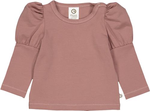 Se Müsli by Green Cotton Cozy me Puff l/s T Baby Str 98 - Daydream Bluser Bomuld hos Magasin ved Magasin