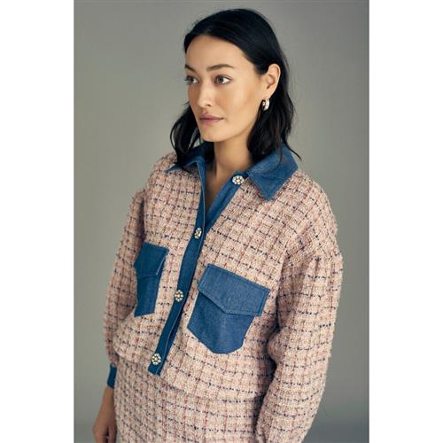 A-VIEW Coco Jacket Kvinde Rose Overgangsjakker Str 34 - hos Magasin