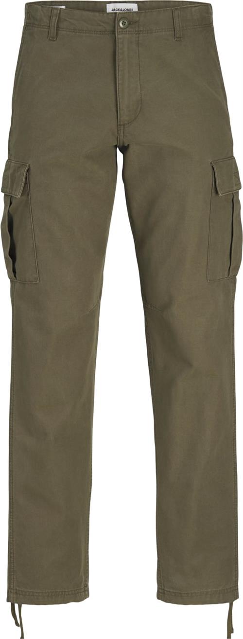 Jack & Jones Jpstkane Jjbarkley Cargo Pant Noos Mand Olive Night Cargo Bukser Relaxed Fit Str "32/""30" - hos Magasin