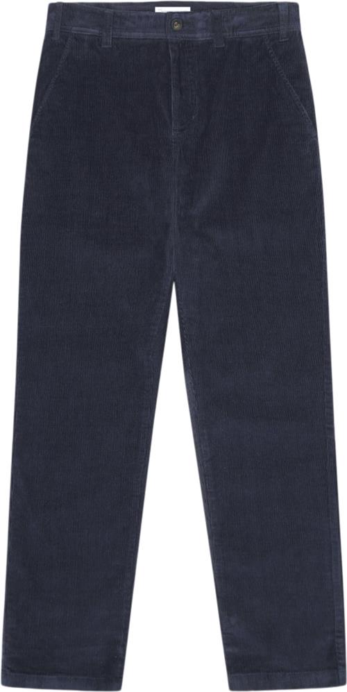 Knowledge Cotton Apparel Chuck Regular Corduroy Chino Pants Gots/vegan Mand Night Sky Chinos Str 32/32 - Bomuld hos Magasin