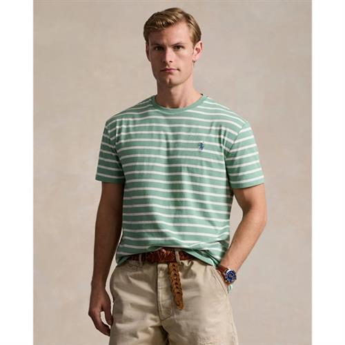 Se Polo Ralph Lauren 26/1 YD Jerseyssl-tsh Mand Faded Mint/nevis Kortærmede T-shirts Str S - hos Magasin ved Magasin