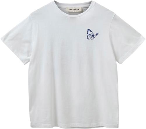 Sofie Schnoor Tshirt Kvinde Sodalite Blue Kortærmede T-shirts Str L - hos Magasin