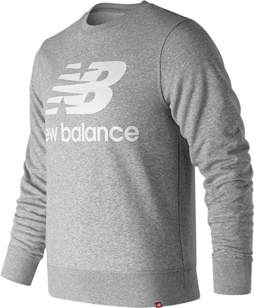 Se New Balance Essentials Stacked Logo Sweatshirt XS - Sweatshirts Bomuld hos Magasin ved Magasin